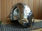 Authentic Viking Helmet Replica For Medieval Larp Knight Warrior Chainmail Armor