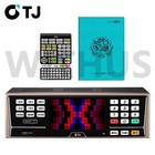 Tj Media K2 Karaoke Machine System 1tb   Keyboard Remote Control   Song Book_