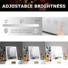  Hollywood Vanity Mirror With Lights  Tabletop Led White-10 x 12 -leldf Mirror