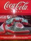 Coca Cola 2005 Vintage Bottle Style Green Red Push Button Phone W Box