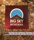 Big Sky Montana Sticker - Ski Resort Snowboard Mountain Sports Skiing Burton