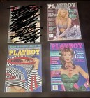 1986 Lot Of 8 Playboy Magazines With Centerfolds Intact Collectibles Good Shape