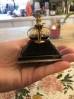 Vtg Prince Matchabelli 1 4oz Wind Song Crown Perfume Bottle Empty   Display Case