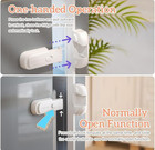 Eudemon 1 Pack Updated Child Proof Refrigerator fridge freezer Door Lock   