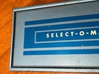 Vintage Original Seeburg Select-o-matic Jukebox Metal Cover Insert