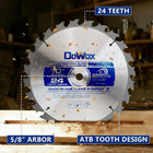 10  Carbide Stacked Dado Saw Blade Set  Pro 24t  Silver