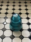 Vintage Hemingray-42 Aqua Blue Glass Insulator Cd 154 Made In Usa