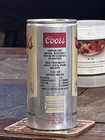 Vintage Coors Light Aluminum Beer Can  - Top Opened Empty - Pull Tab Style