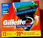 Gillette Fusion5 Proglide Razor Blade Refill Cartridges 12ct 5-blades