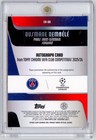 Ousmane Dembele Auto 2025-26 Topps Chrome Uefa Cc 43 75 Purple Refractor Psg