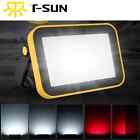 2pack Rechargeable Led Battery Work Light Flood Light For Outdoor Camping