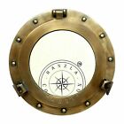12 antique Brass Porthole Maritime Nautical Ship Wall Window Mirror Decorative