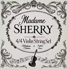 Violin Strings Set X2 4 4 3 4 Premium Nylon Core With Free Violin Rosin