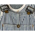 Vintage 1930s Carhartt Kids Striped Railroad Overalls Toddler Size 4 Antique