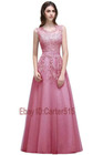 Womens Formal Party Ball Gown Bridesmaid Lace Wedding Evening Long Prom Dress