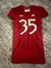 Nebraska Huskers Adidas 2018 Alternate Game Used Player Issued Football Jersey