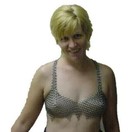 Chain Mail Bra  10 Mm Aluminium Butted New Medieval Viking Antique Bra