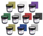 8oz - 1 2 Pint Glitter Screen Printing Ink -  Plasitsol Ink - Fabric Paint