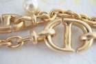 100  Christian Dior Bracelet Logo Cd   Box   Dust Bag