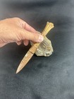 Beautiful Fancy Jasper Bone And Stone Flint Knife Made By Grady Bowen 7 3 4   
