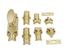 Signature Ironmongery Stepney Door Brass Cremone Bolt 9 Feet Brushed Brass Upto
