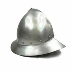 Halloween Kettle Hat Armor Helmet Medieval Knight Crusader Steel Armor Helmet