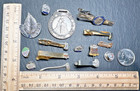 Vintage Woodmen Of The World   Woman Of Woodcraft Pins  Tie Clips  Fob H831