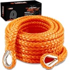 Winch Rope Extension  1 4  X 50ft  10 000lbs  Orange