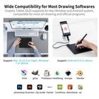 Digital Graphics Drawing Tablet Art Painting Board Pen Tablet Pad Gaomon S620