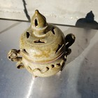 Great Vintage South East Asian Pottery Incense Burner