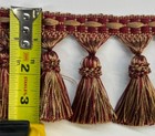 Sample Trim Tassel For Drapery   Upholstery And Bedding -red   Gold