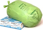 13 Gallon Compostable Kitchen Bags With Handles  128 Count Bulk Value  4 Boxes 