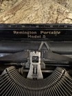 1934 Remington Portable Model 5 Antique  Typewriter With Case