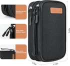 Insulin Cooler Travel Case   Double Layer Tsa Approved Case With 2 Ice Packs