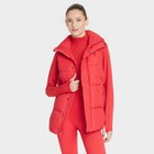 All In Motion Women s Long Puffer Vest Sleeveless Jacket Length