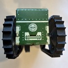 Vintage Authentic  Mar Toy Green Tin Tractor Key Wind