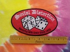 Social Distortion Gambling With Souls Since 1979 4 75 X 3 Inch Iron On Patch