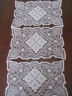 Lot Of 8 antique Filet Net Lace   Drawnwork Embroidered Long Runners Doilies Wow