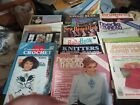 Lot Of  15 Vintage Assortment Of Crochet And Knitting Magazines Lot 8
