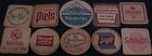 Old Rare Vintage  usa Beer Coaster Collection Coasters Lot  mats   Mixed Nos