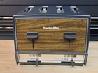 Vintage Proctor Silex T009n 4 Slice Toaster Woodgrain Chrome As-is Half Works  
