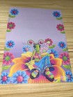 1  one   Vintage Lisa Frank Stationery Sheet