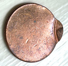 No Date Tab Strike Off Center Struck 95  Unc Cent Mint Error  it s A Beauty   1