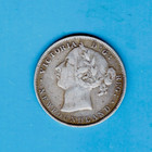 Newfoundland -- Beautiful Historical Scarce Qv Silver 20 Cents  1890  Km  4