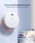 2025 New Arrival Siterwell 10 Year Worry-free Battery Smoke Detector 12 Pack