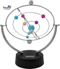Kinetic Perpetual Motion Galaxy  Outer Space Gadget That Flips And Rotates In Co
