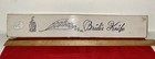 Vtg Boxed Sheffield Brides Cake Knife Stainless Steel Pearlized Handle  engrvd