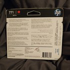 Genuine Hp 771 Ce017a Printhead -  Chromatic Red matte Black Exp Jan 2024 Sealed