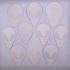 Lot Of 10 Vintage 1990s Colorful Variety Alien Vending Machine Sticker Stickers