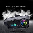 New Bluetooth 5 3 Motorcycle Helmet Headset Wireless Motorbike Headphone